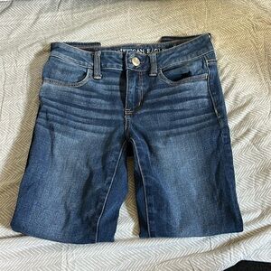 super skinny stretch american eagle jeans